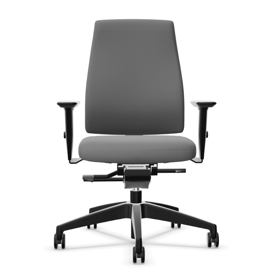 Interstuhl GOAL mit mittelhoher Rückenlehne Manhattan blau