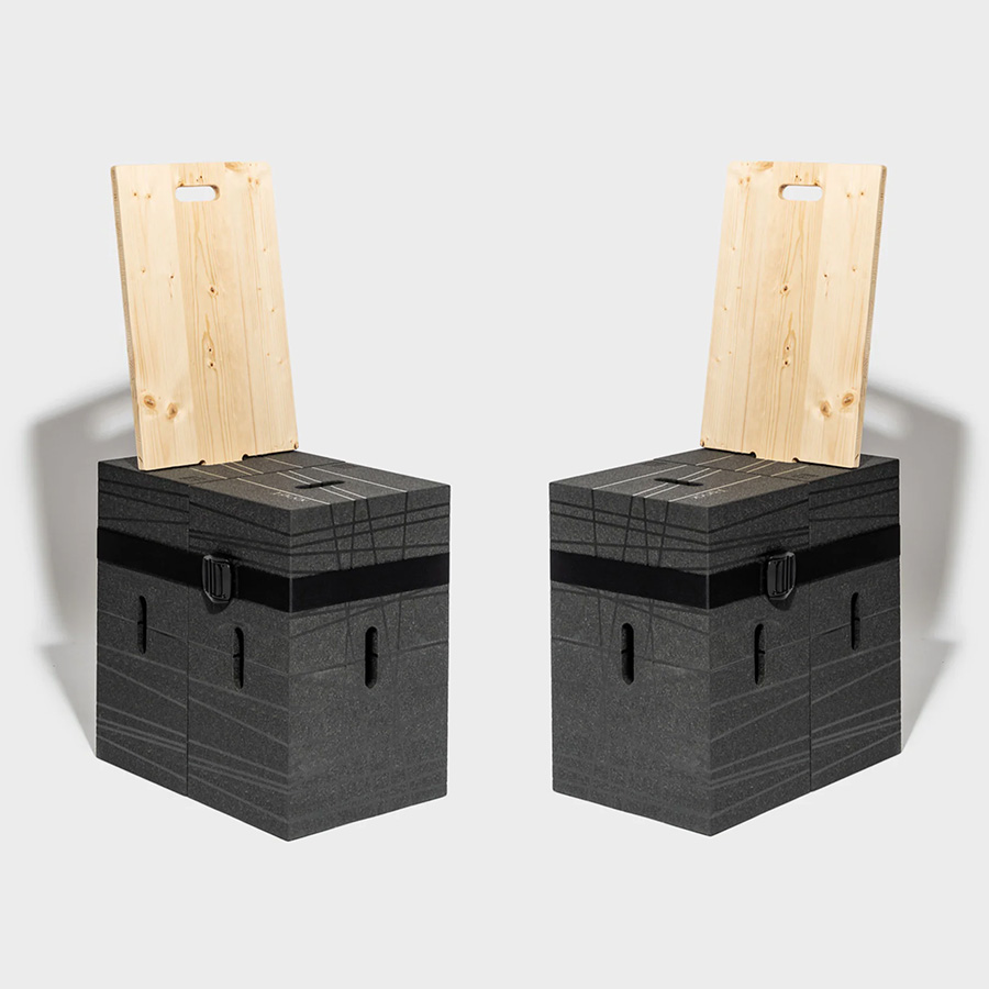 Xbrick mit X-Lean und X-Belt verbunden