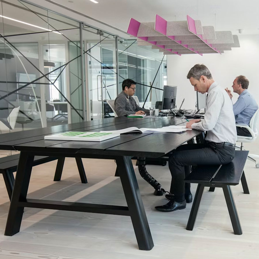 BuzziSpace BuzziGrid | Deckenabsorber | Beispielbild