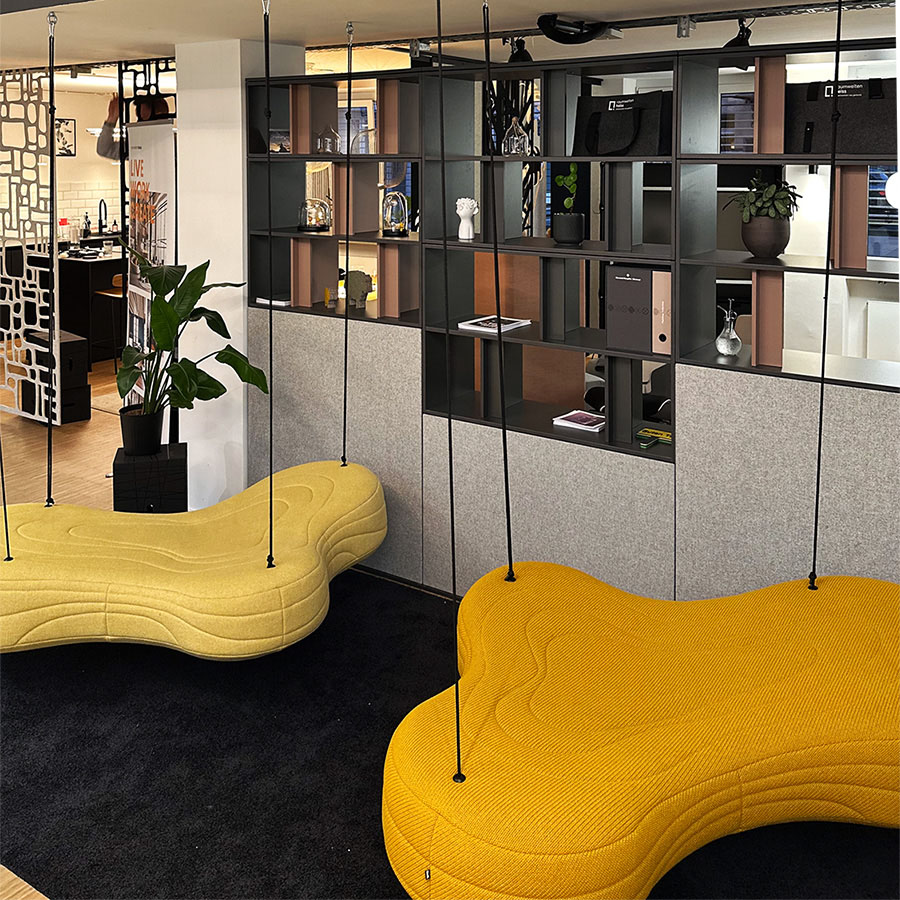 Noti Bouli Sofa 3-Siter Hängeseile Beispielbild