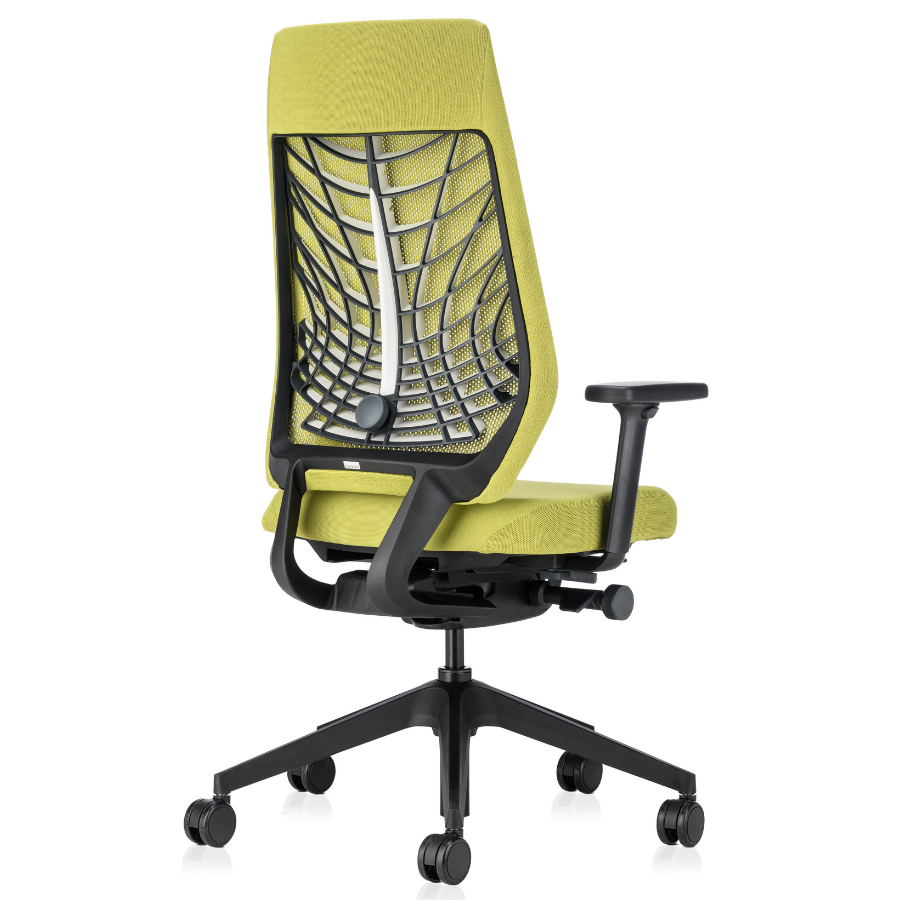 Interstuhl JOYCEis3 JC217 Bürostuhl mit Netzrücken hoch Farbe maigrün