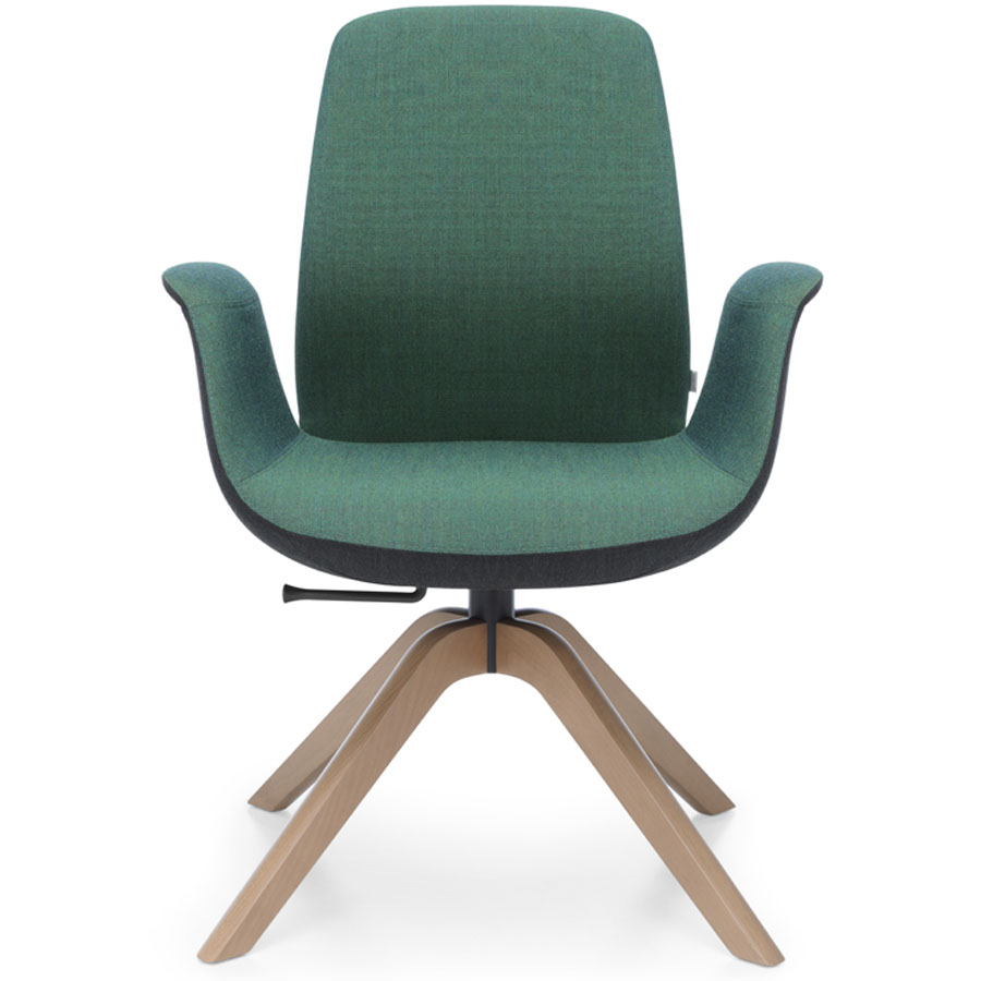 Profim ElliePro 20HW Bezug grün - Holzgestell - Front