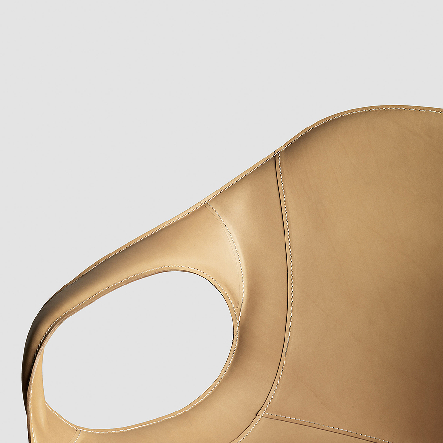 Leder vollnarbig cognac