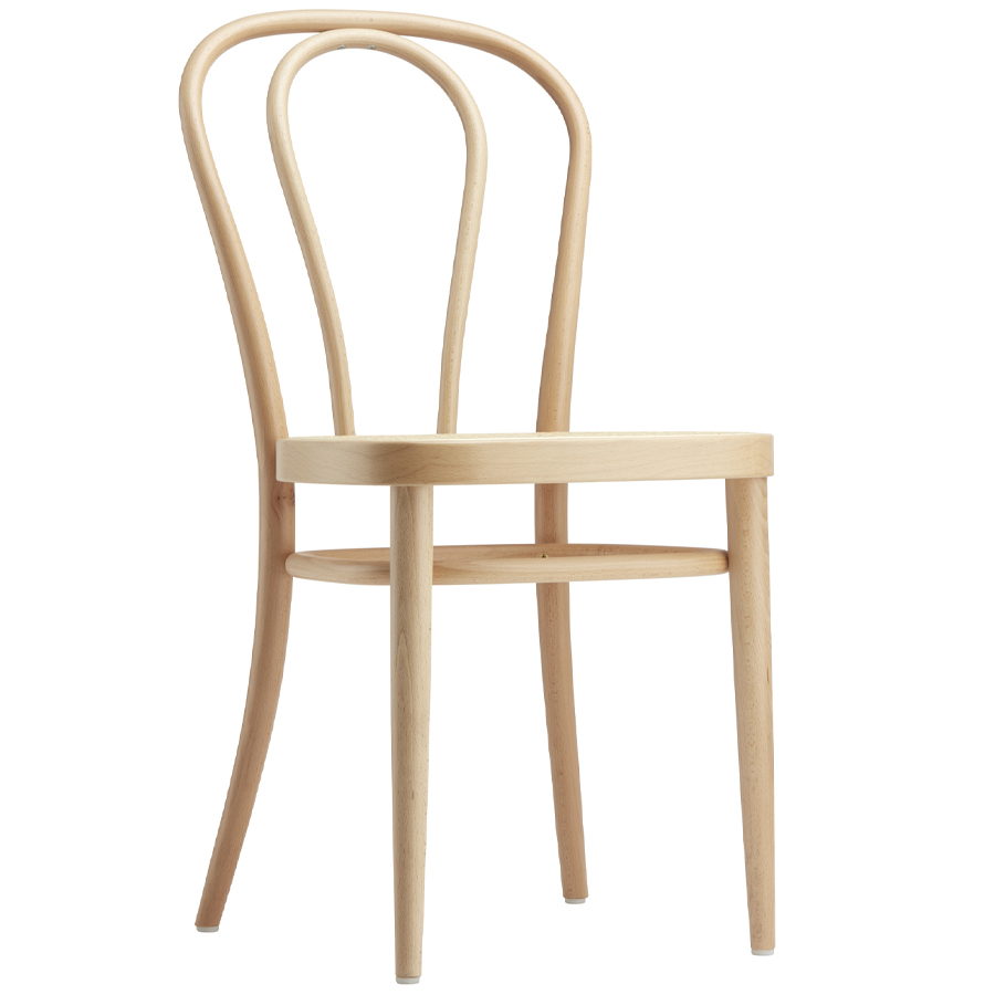 THONET 218 Bugholzstuhl Bistrostuhl Buche natur mit Rohrgeflecht