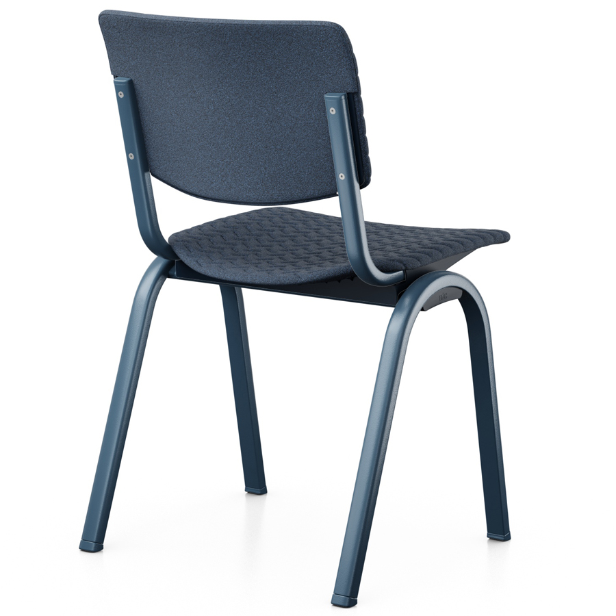 HAG Celi 9160 | Bezug CeliKnit Crowberry | Kunststoff Crowberry | Gestell Blueberry