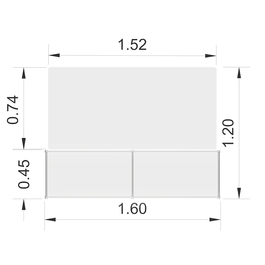 Abmessungen Theke 1 Bosse