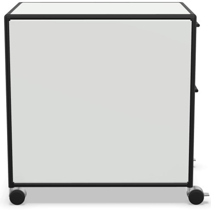 Bosse Black Edition Rollcontainer 36 weiß - Seitenansicht