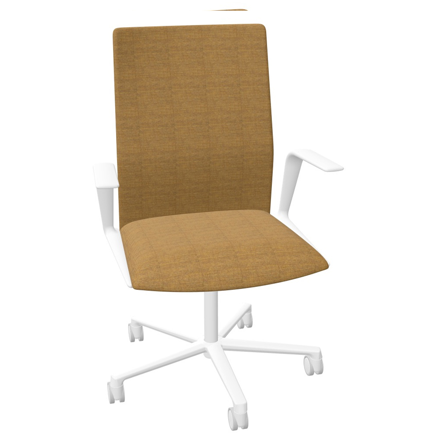 Arper Kinesit Bürostuhl 4861 Stoff Remix 433 Ocker