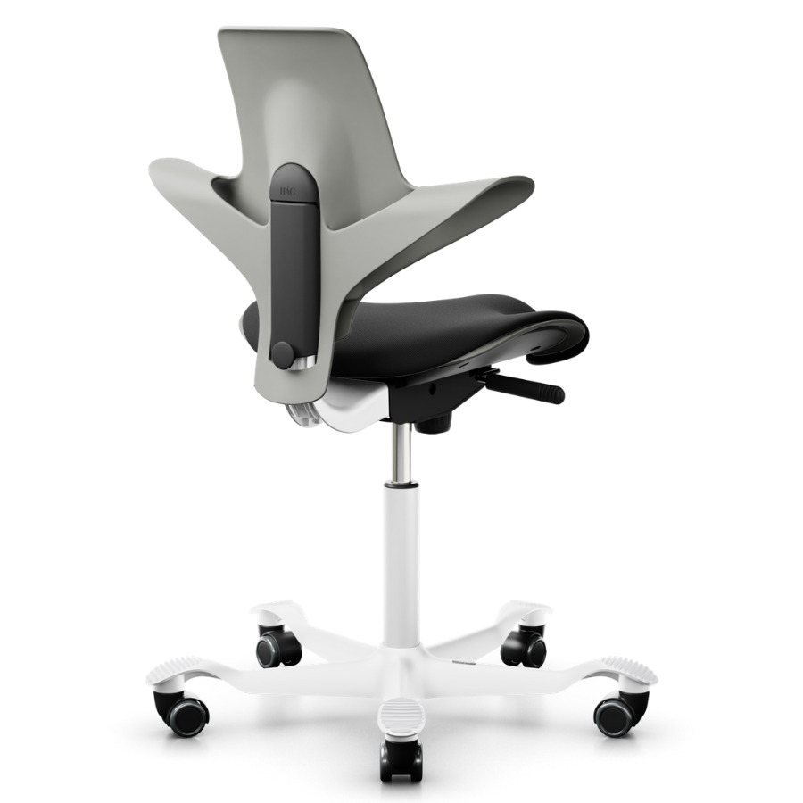 HAG Capisco Puls 8020 Lehne clay und Sitz schwarz (Xtreme)