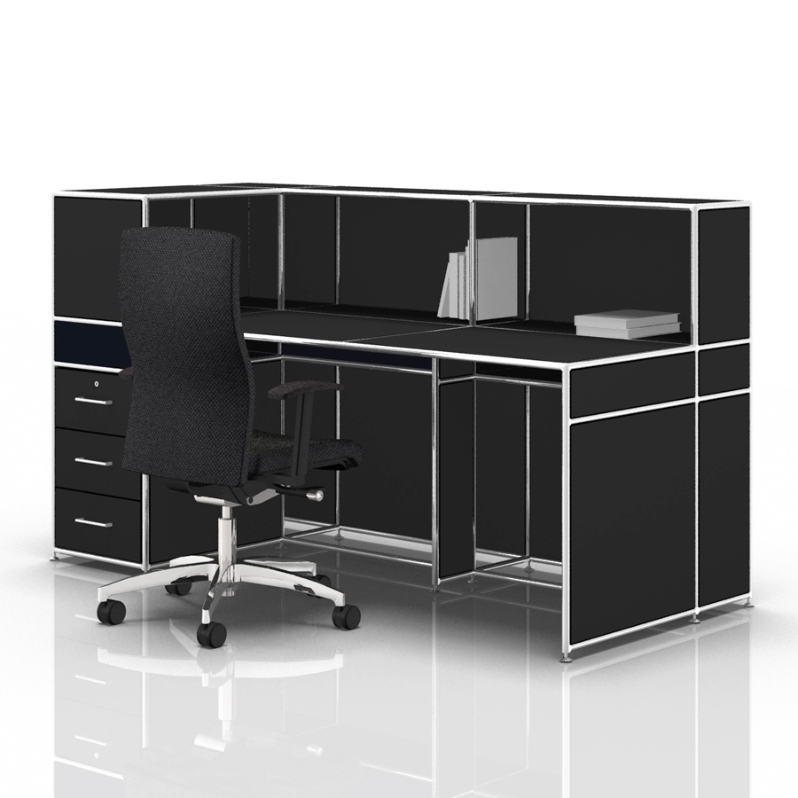 Bosse Modul Space Empfangstheke 5 schwarz