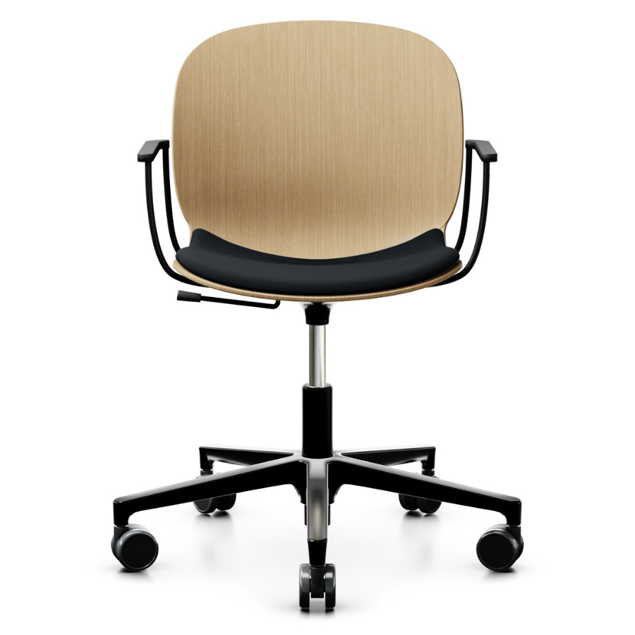 Profim Noor (6075S) Schale Eiche klar mit Sitzpolster Bürostuhl Konferenzstuhl