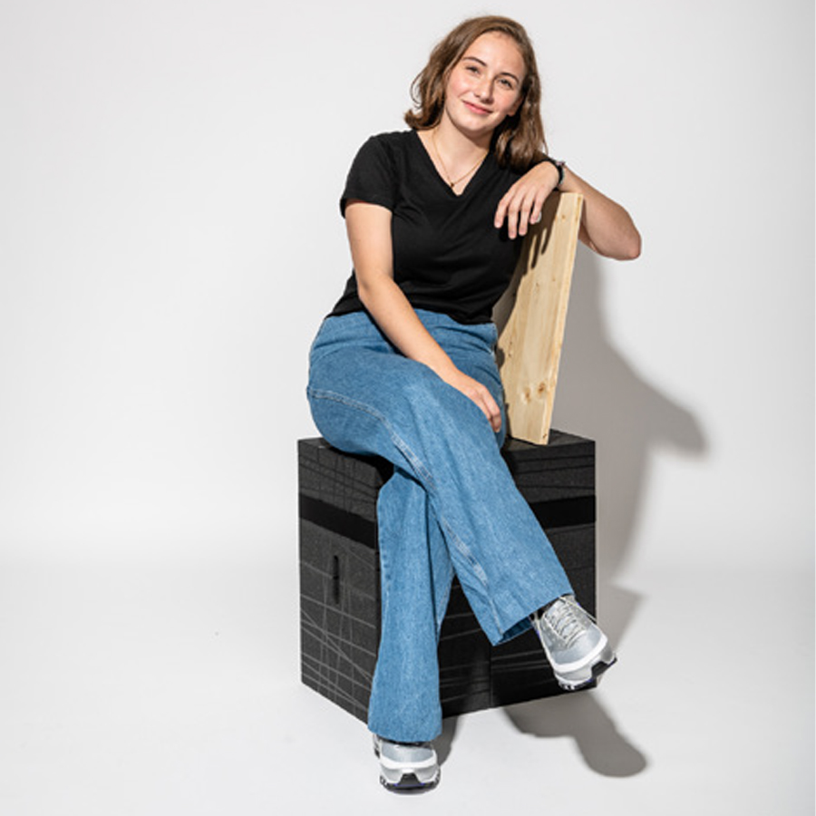 wp x-lean - hier in Kombination mit zwei Xbricks und Gurt