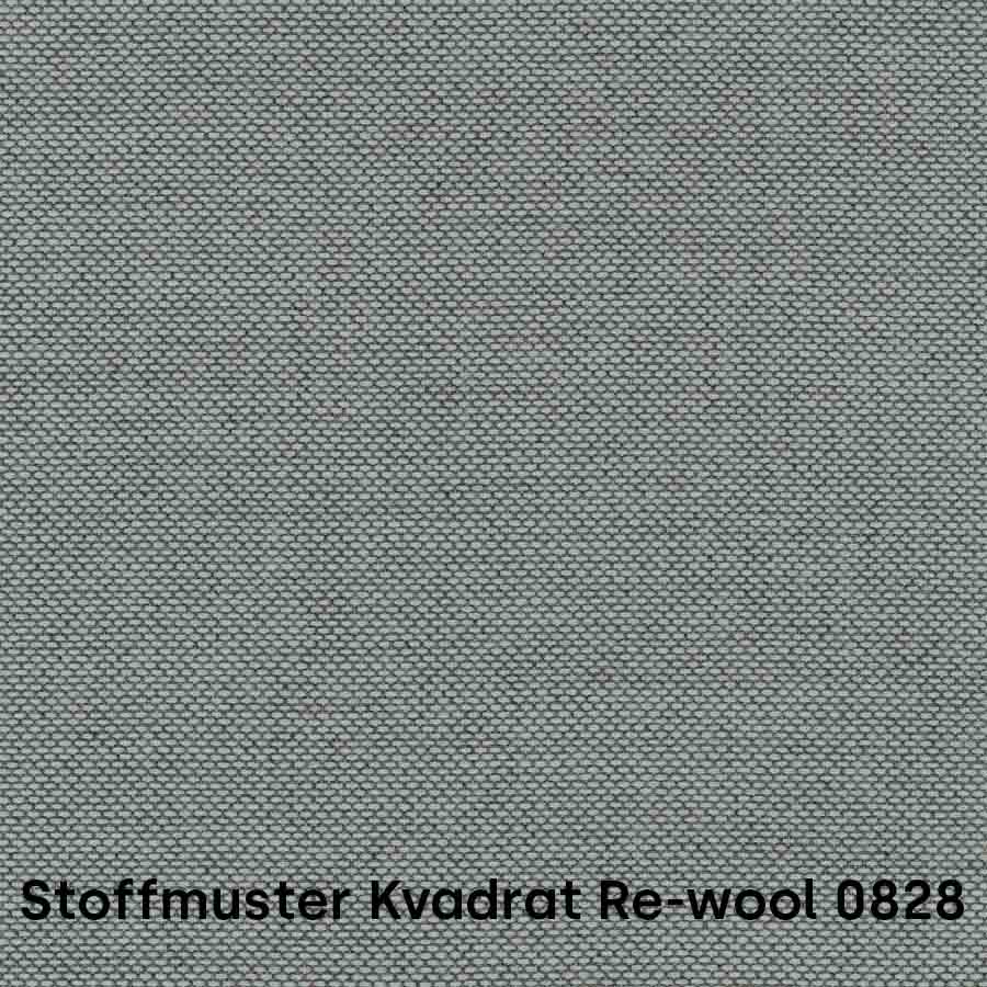 Stoffmuster Kvadrat Re-wool 0828 hellgrau