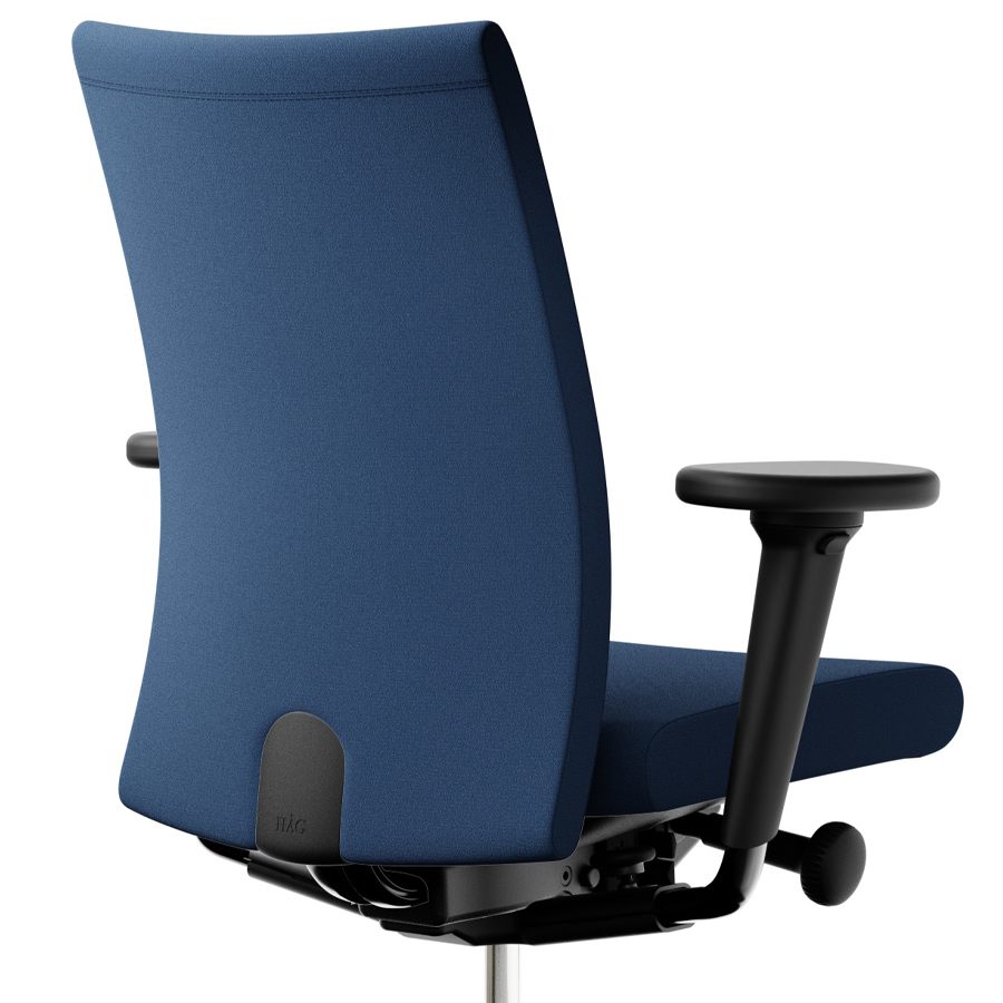 HAG Creed 6006 mit hoher Rückenlehne u. 3D-Armlehnen - Bezug Xtreme blau