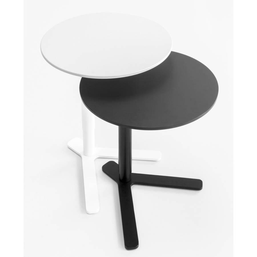 lapalma YO Beistelltisch Fenix weiß und schwarz - Beispielbild