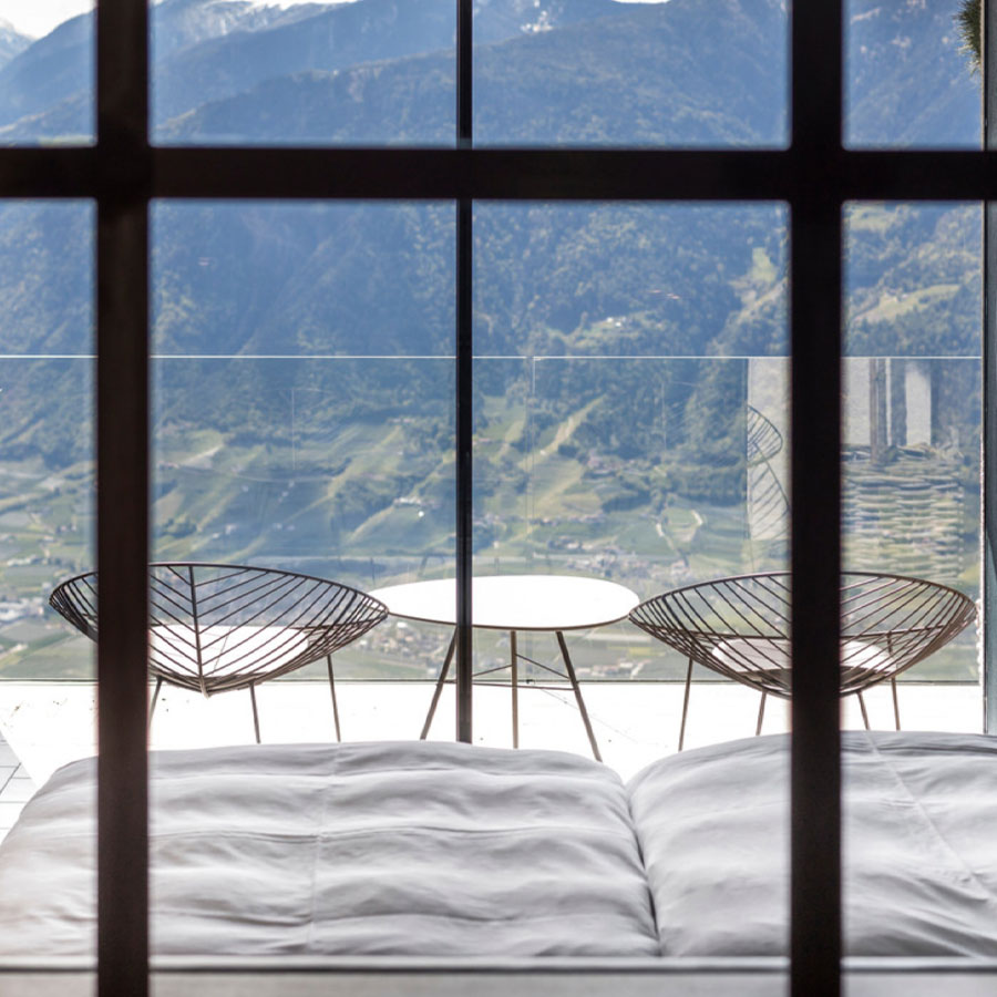 Arper LEAF 1829 Beistelltisch Gestell Mokka