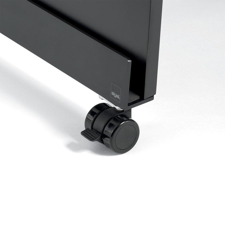 SIGEL Meet up Stand Rollen arratierbar