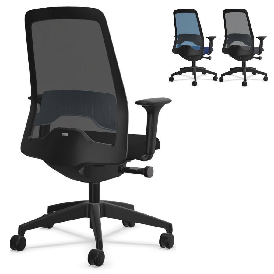 Interstuhl EVERYis1 (EV21E) Bürostuhl Netzrücken Komplettausstattung - Express