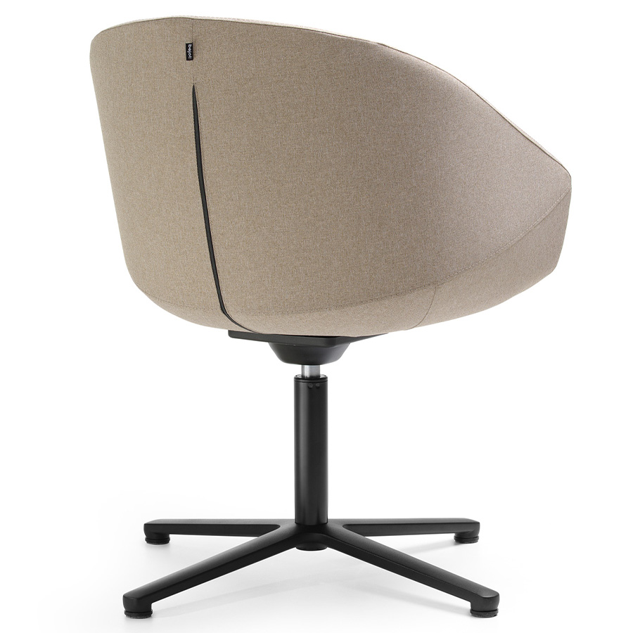 Bejot Oxco 4C Konferenzsessel Stoff Sawana SN17, Gestell schwarz