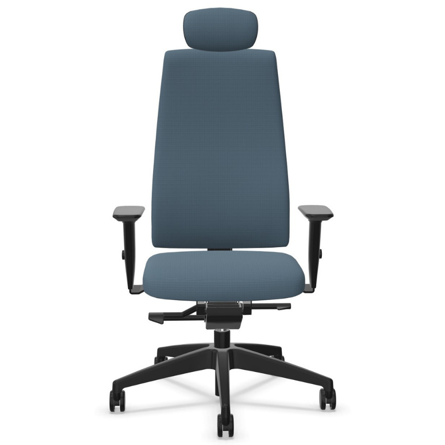 Interstuhl Goal (322G) Bürostuhl Farbe blaugrau