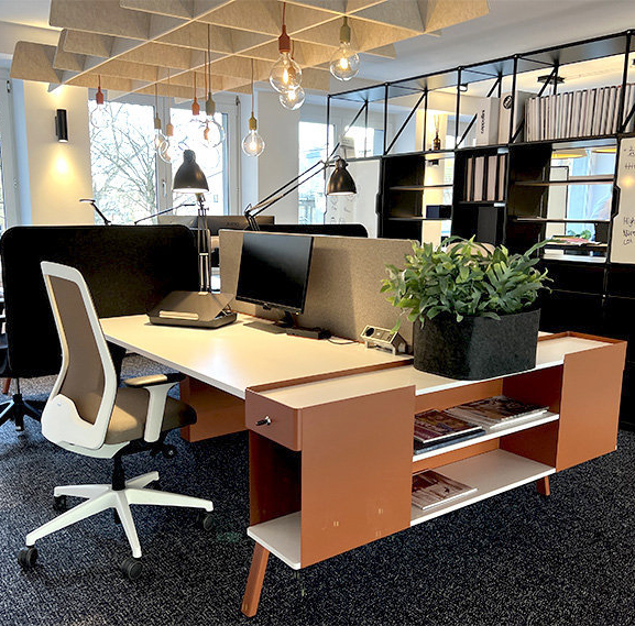 haworth-schreibtisch-bench