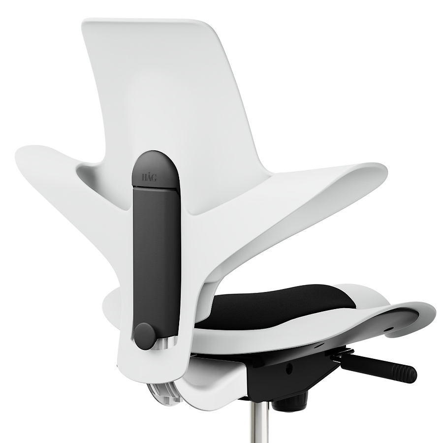 HAG Capisco 8010 Stehhilfe White Edition - Nahaufnahme