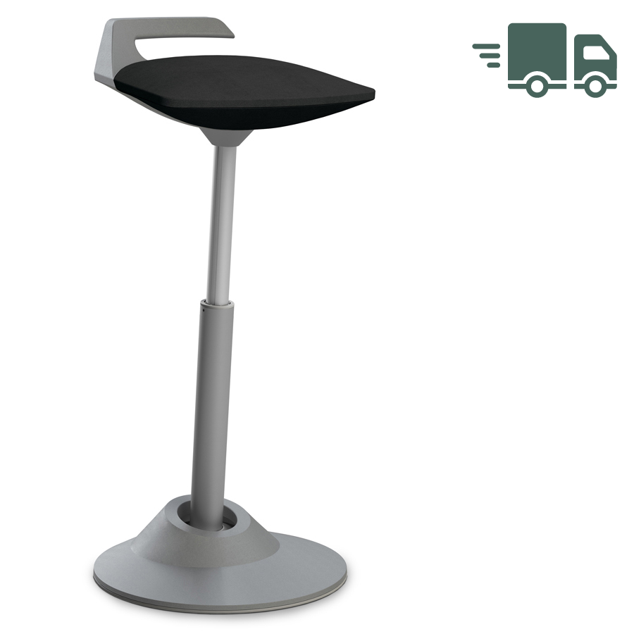 Aeris Muvman Mikrofaser schwarz - Gestell grau