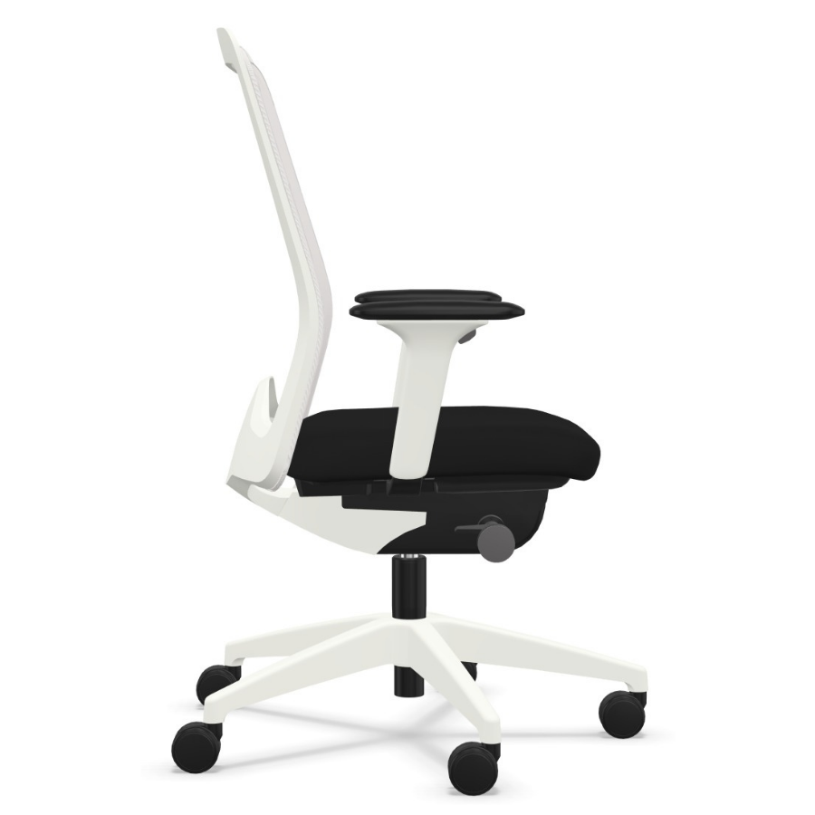 Interstuhl EVERYis1 (EV211) weiß - Seitenansicht