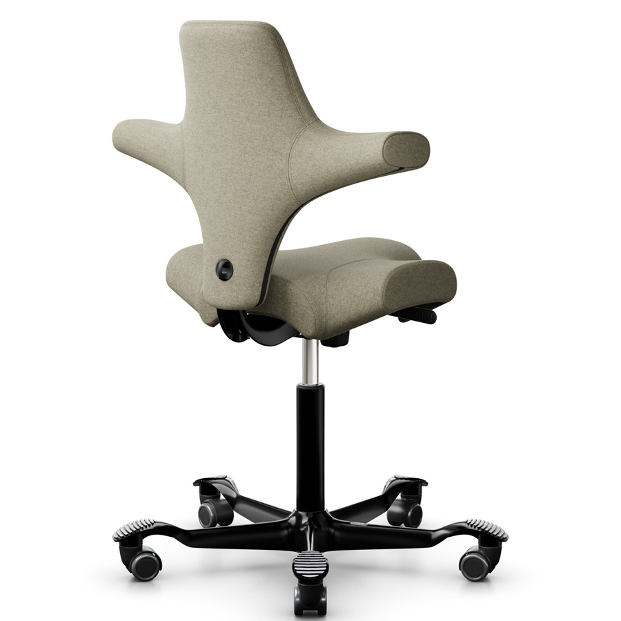 HAG Capisco 8106 Stoff Focus Melange beige FCM61240 Rückansicht