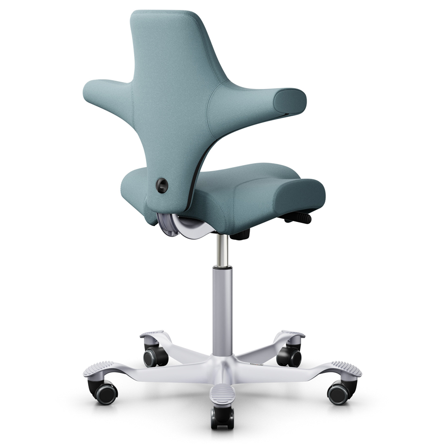 HAG CAPISCO 8106 - Stoff Select 67098 - Gestell silber - Rückansicht