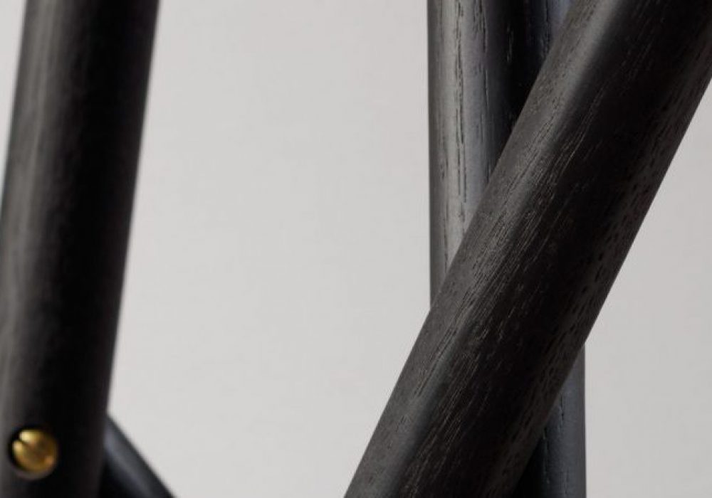 Cascando Kendo Garderobe schwarz gebeizt