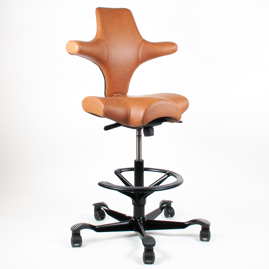 HAG CAPISCO 8106 Lederbezug Sonderleder Natur - Frontansicht