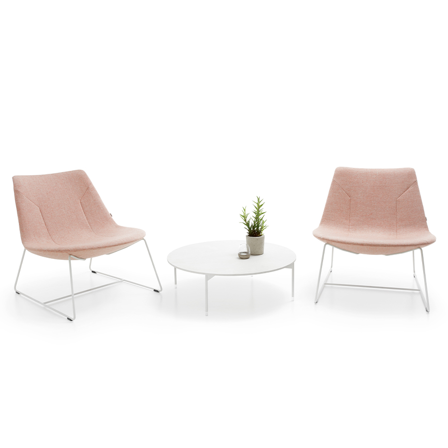 Profim Chic Lounge Sessel mit Kufengestell - Synergy LDS74