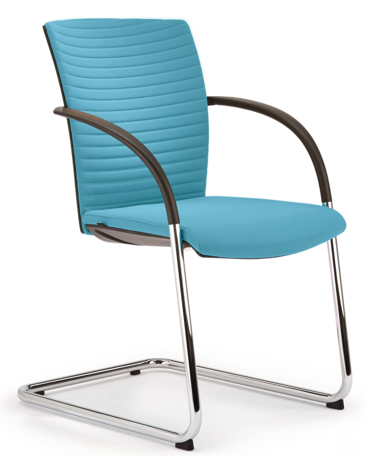 König+Neurath OKAY.II Konferenzstuhl Besucherstuhl mit Polsterrücken geprägt