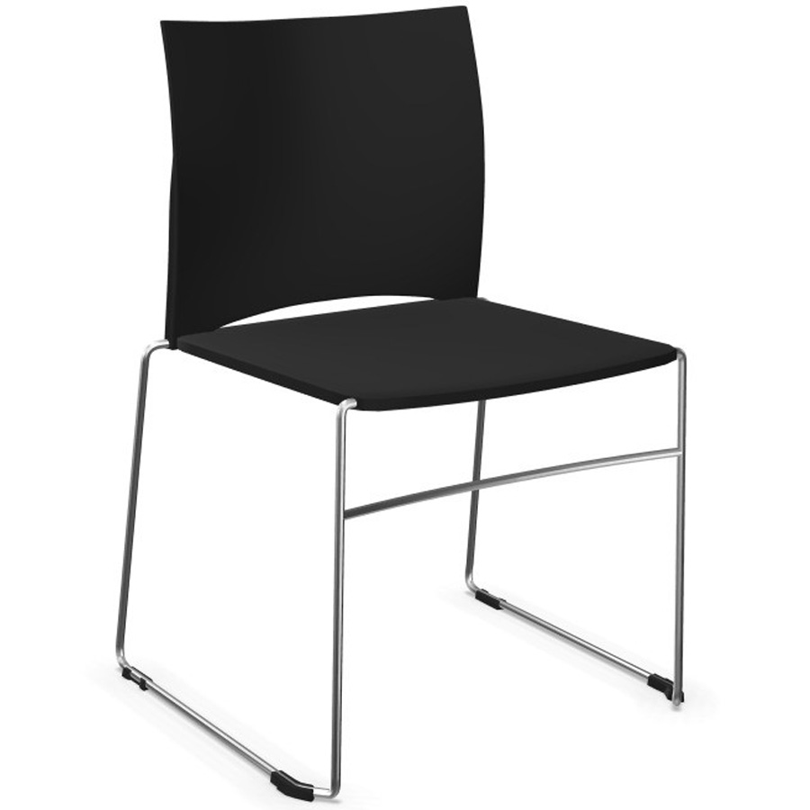 Profim Ariz 550V Kunststoff schwarz - Gestell glanzverchromt