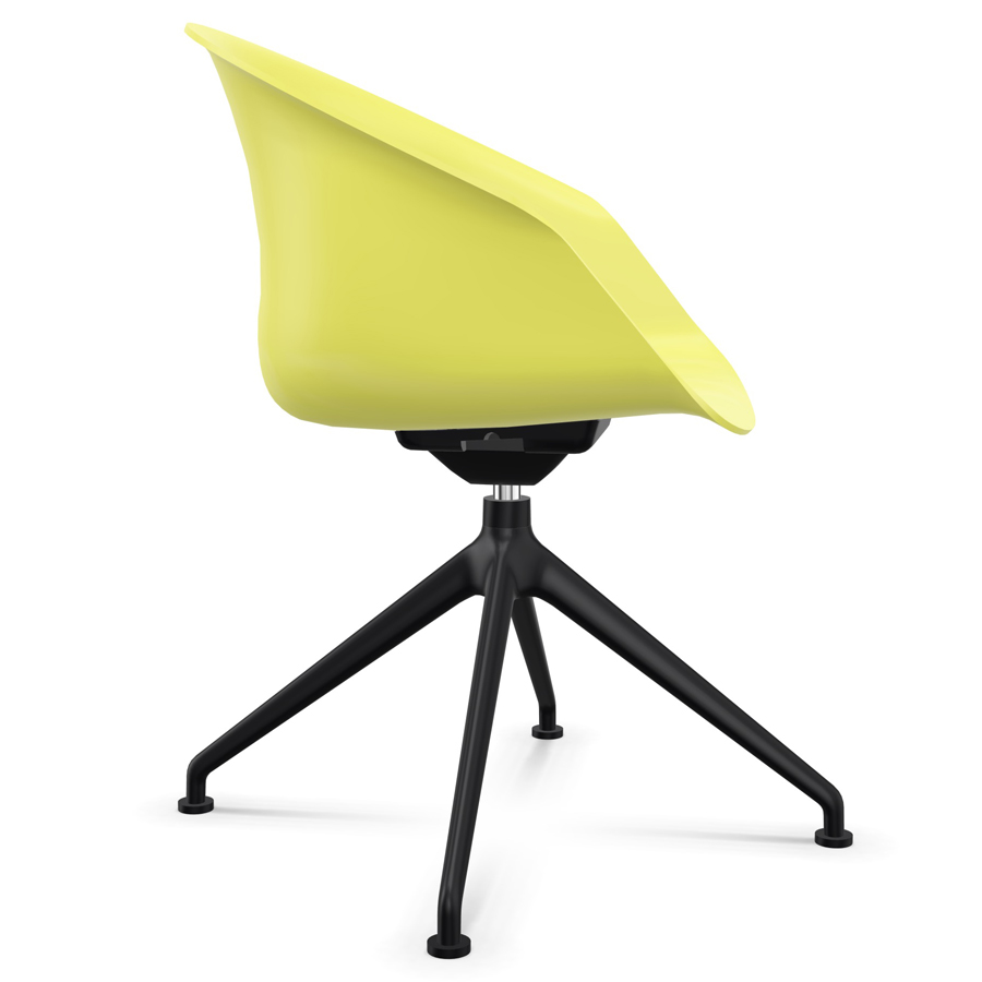 Interstuhl SHUFFLEis1 SU341 - senf - Seitenansicht