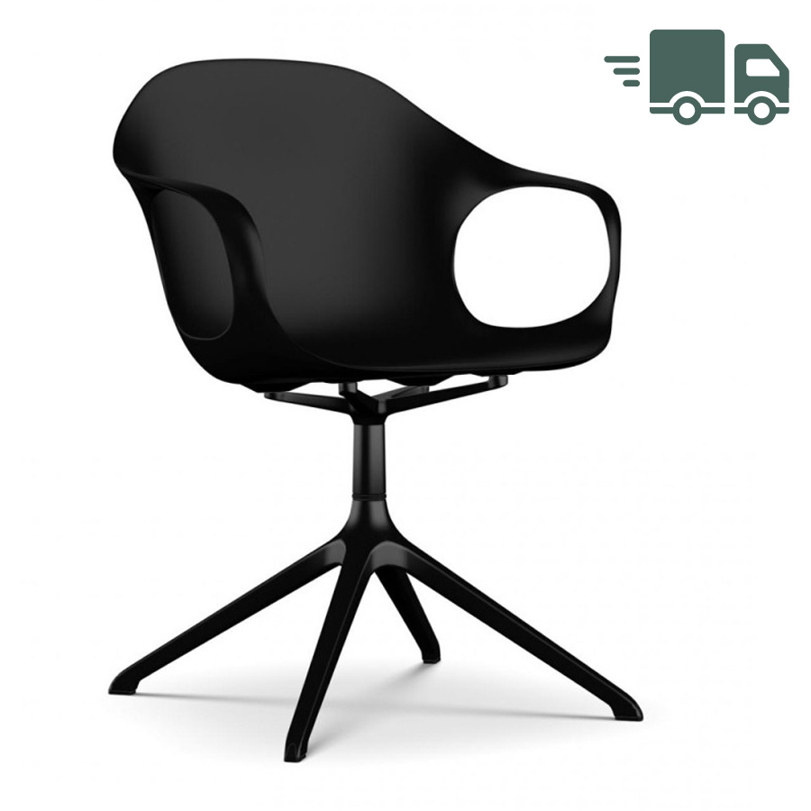 Kristalia Elephant Drehgestell schwarz