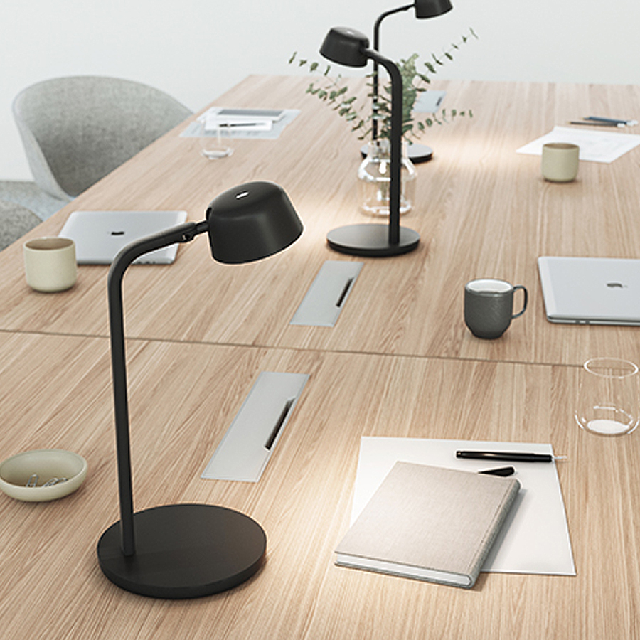 GLAMOX Motus Mini LED Arbeitsleuchte schwarz - Beispielbild