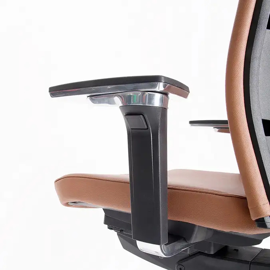 Lento agilis matrix Bürostuhl MT14 hoch mit Kopfstütze - Executive-Armlehnen multifunktional verstellbar