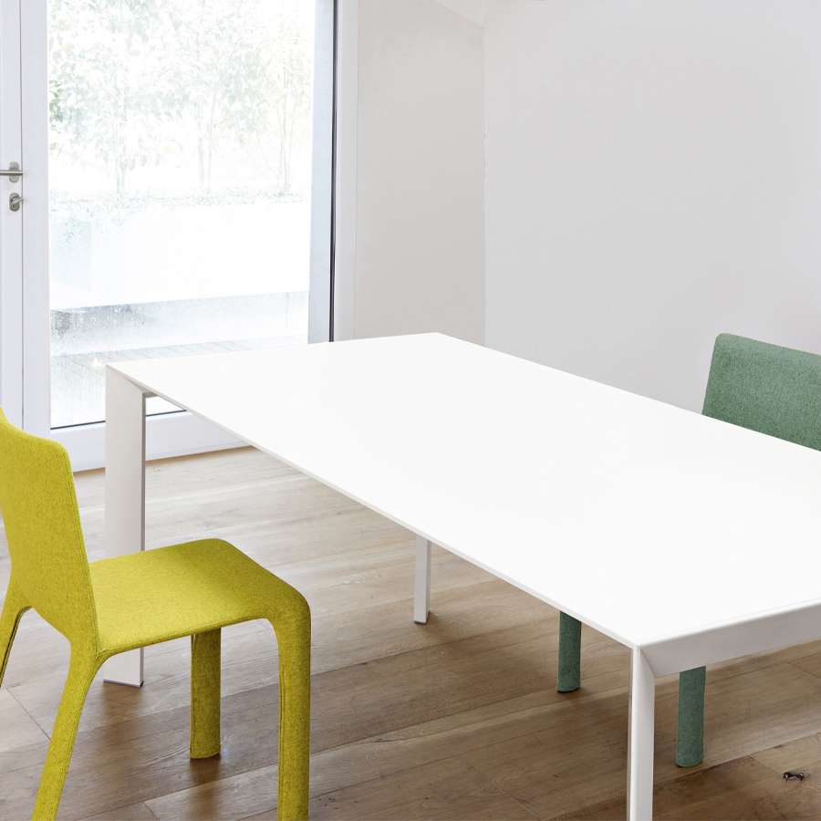 Kristalia Nori Esstisch in Weiß