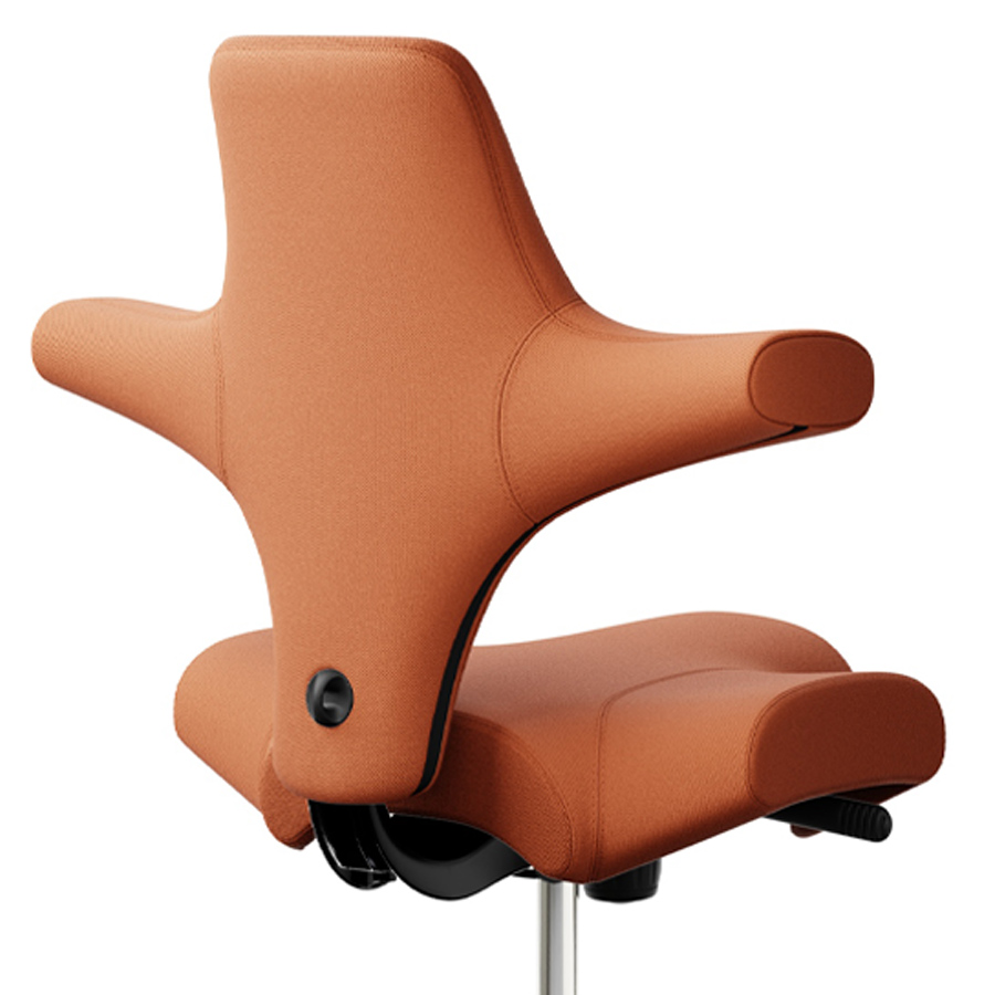 HAG Capisco 8106 - Stoff Select Orange - Nahaufnahme