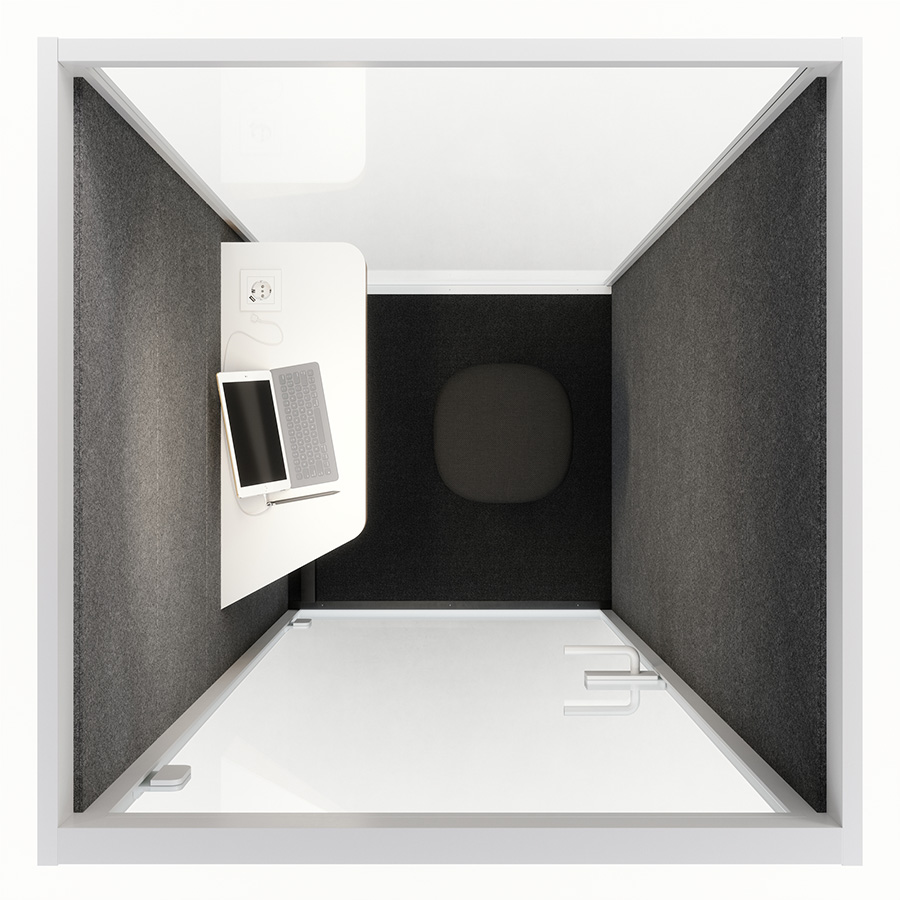 RWH Telefonbox Innenraum 360 Grad