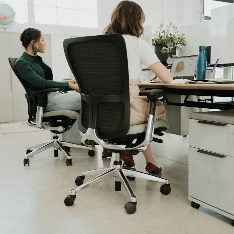 HAWORTH Zody (Comforto 89) Bürodrehstuhl im Einsatz