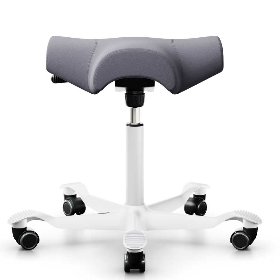 HAG Capisco 8105 Hocker Sattelhocker hellgrau weiß