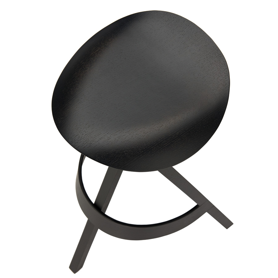 THONET 404 H Holzbarhocker - Beispielbild