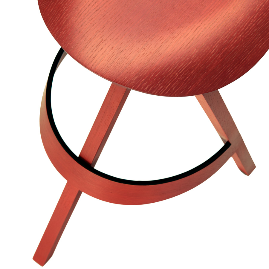 THONET 404 H Holzbarhocker - Beispielbild