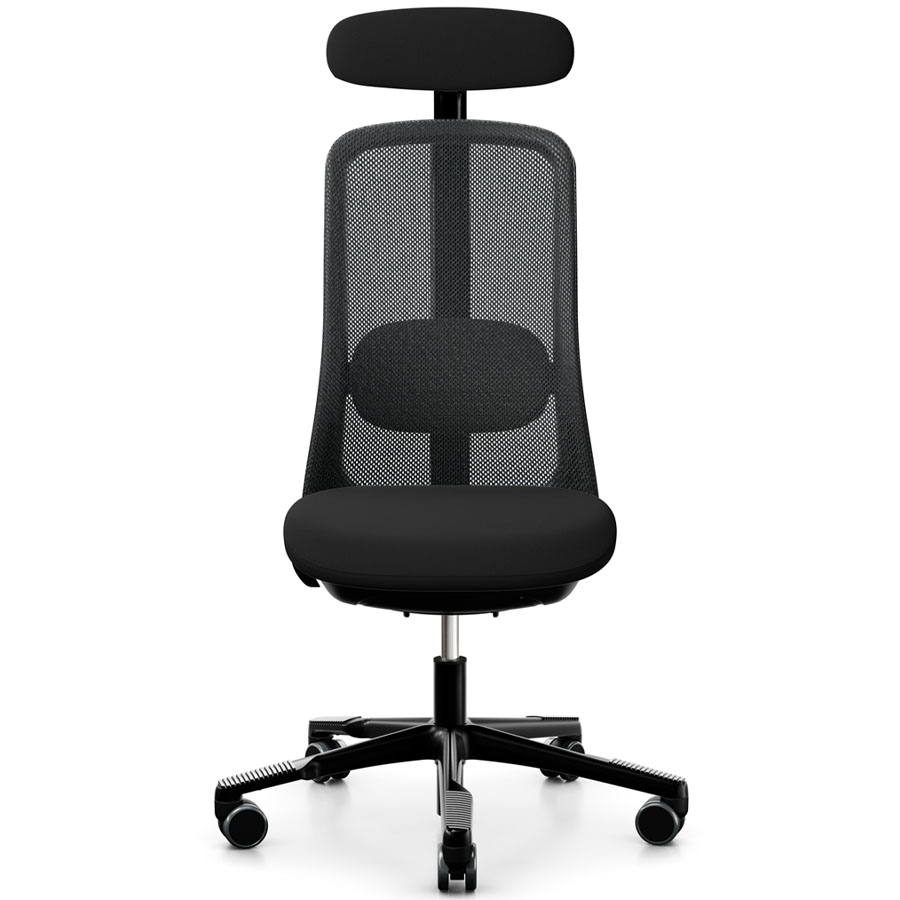 Hag SoFi Mesh schwarz mit Nackenstütze - Front
