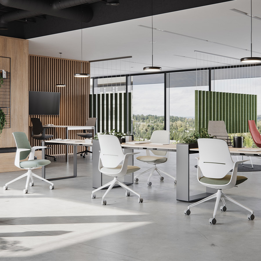 Profim TrilloPro 21HST Konferenzstuhl mit Rollen und Polsterrücken Beispielbild