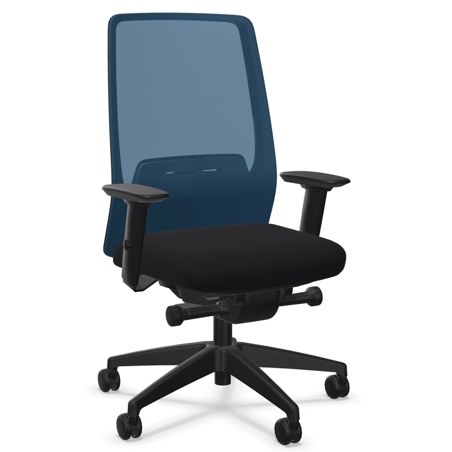 Interstuhl AIMis AM21E - Express Modell Netzrücken blau