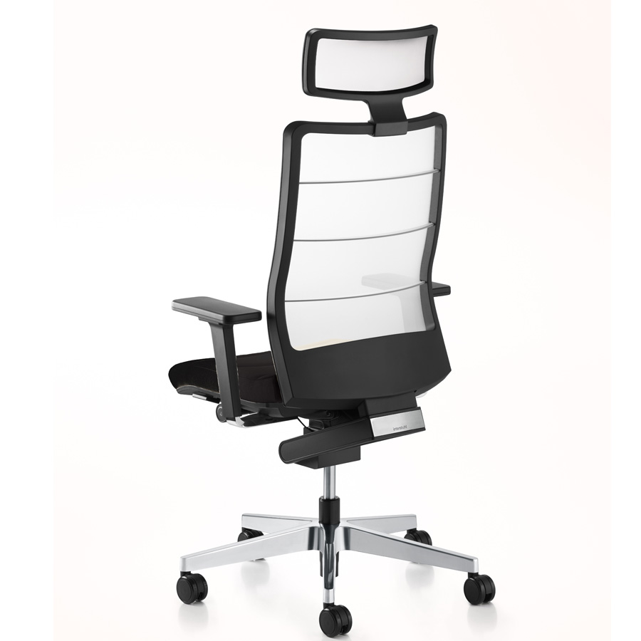 Interstuhl AirPad (3C72) mit Kopfstütze - Netzrücken weiß